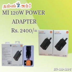 • 120W super fast charging for instant power • Advanced multi-protection for safe charging • High-performance adapter for multiple devices