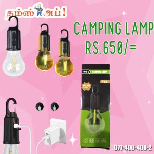 ???? Bright & warm light – perfect for camping & emergencies ???? Type-C rechargeable – easy and convenient charging ???? Hanging hook design – use anywhere effortlessly