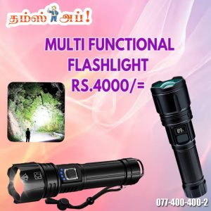 ???? Ultra-bright beam with long-range coverage ???? Digital battery display – check power easily ????️ Multi-use – perfect for emergencies, camping & security
