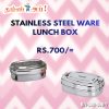 ???? Keeps food fresh & hygienic for longer ????️ High-quality rust-resistant stainless steel ???? Leak-proof lid with secure locking