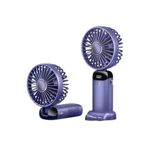 • LED display to check battery level easily • Rechargeable & portable design • Multiple speed modes for perfect airflow