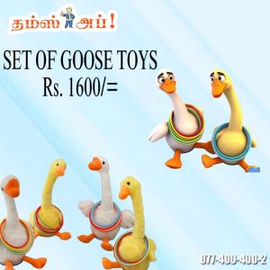 • Colorful rings to keep kids engaged and entertained • Soft and safe material for worry-free playtime • Helps improve hand-eye coordination and motor skills