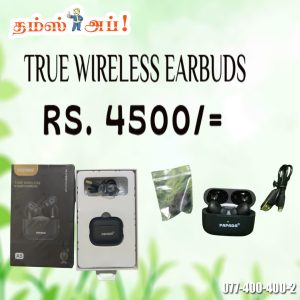 ✔ Clear sound quality with deep bass performance ✔ Fast Bluetooth connection for seamless use ✔ Compact charging case for easy portability