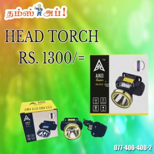 ???? High-intensity beam for long-distance visibility ???? Rechargeable battery with extended backup ???? Hands-free design – ideal for work, camping & outdoor use