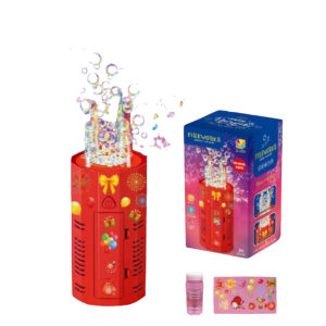 • ✨ Firework-style Lights with Bubble Spray • ???? Music + Colorful Lighting Effects • ???? Perfect for Parties, Birthdays & Kids Fun