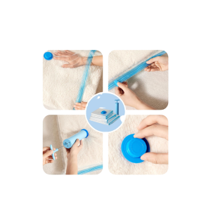 ✅ Reduce storage space up to 80% ✅ Protect clothes from dust, moisture & insects ✅ Easy-to-use pump for quick air removal