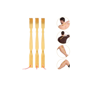 ✅ Reach hard-to-scratch areas easily ✅ Made from natural wood – skin friendly ✅ Lightweight with long handle for easy use