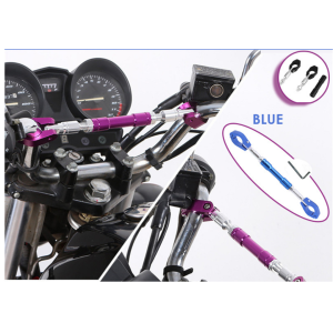 ✅ Universal 22mm fitting – fits most bikes ✅ Strong CNC aluminium – lightweight & durable ✅ Adjustable design for better stability & control