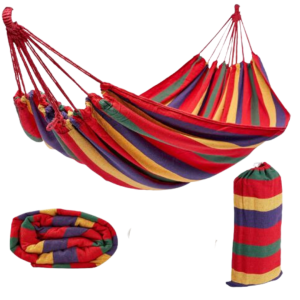 ✅ Strong fabric – supports up to 2 persons ✅ Lightweight & portable – easy to carry anywhere ✅ Perfect for home, garden & outdoor relaxation
