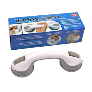 ✅ No drilling needed – strong suction installation ✅ Non-slip grip for better safety & support ✅ Perfect for bathroom, tiles & glass surfaces