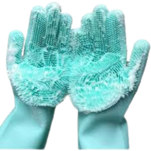 ✅ Built-in scrubber – wash & scrub in one step ✅ Waterproof & heat-resistant ✅ Perfect for dishes, cars, veggies & more