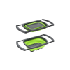 ✅ Foldable design – saves space when not in use ✅ Fits over sink – easy washing & draining ✅ Durable & long-lasting material