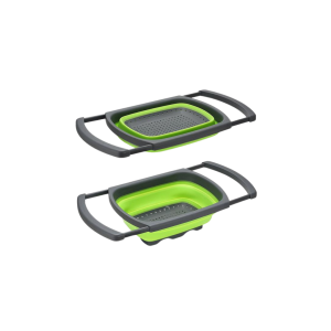 ✅ Foldable design – saves space when not in use ✅ Fits over sink – easy washing & draining ✅ Durable & long-lasting material