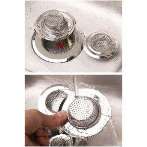 • Traps food waste and prevents blockages • Durable rust-proof stainless steel material • Easy to remove and clean
