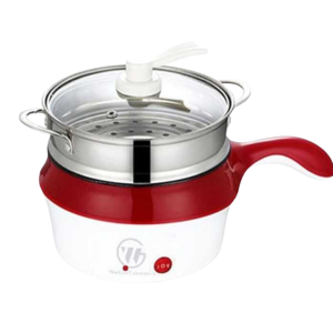 • Steam, boil, fry & cook in one compact device • Non-stick interior for easy cooking and cleaning • Perfect for home, hostel, and travel use