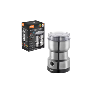 • Grinds coffee beans, spices & more efficiently • Powerful motor for quick and smooth grinding • Durable stainless steel design with modern look