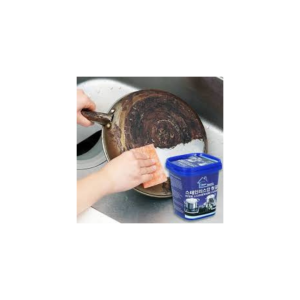 • Easily removes tough burnt & grease stains • Strong cleaning power with safe use • Restores shine in minutes