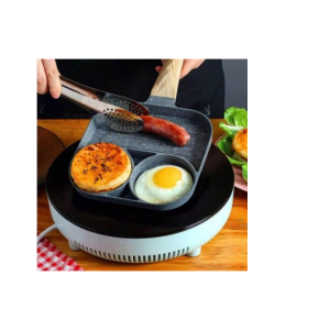 • Cook eggs, sausages & more at the same time • Non-stick surface for easy cooking & cleaning • Saves time with smart multi-cooking design