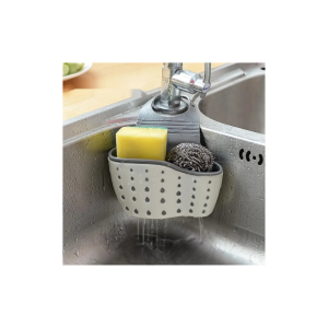 • Perfect for holding soap, sponge & scrubber • Drain holes keep items dry & hygienic • Easy to hang on sink for convenient use
