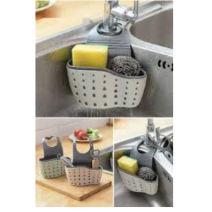 • Perfect for holding soap, sponge & scrubber • Drain holes keep items dry & hygienic • Easy to hang on sink for convenient use