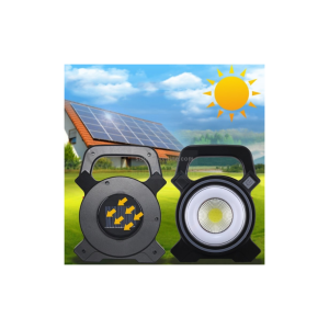 • Charges using sunlight – no electricity needed • Bright LED output for outdoor & emergency use • Portable design with easy carry handle
