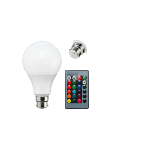 • Multiple colors to match your mood • Easy control with remote • Energy-saving with bright light