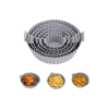 • Heat resistant – safe for high-temperature cooking • Non-stick design – easy food release & cleaning • Multiple sizes – ideal for various dishes