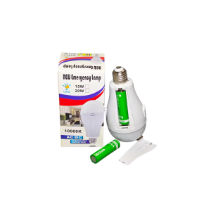 • Auto charging – charges when power is available • Emergency lighting – turns on during power failure • Long-lasting light – ideal for home & shop use
