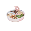 • Multiple compartments to separate different snacks • Comes with lid for clean & safe storage • Perfect for home, travel & gatherings