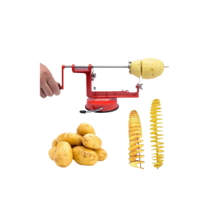 • Cuts potatoes into perfect spiral shape • Easy manual operation with handle • Ideal for snacks, parties & street-style food