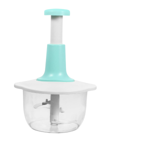 • No electricity needed – simple hand operation • Fast chopping for meat, vegetables, and more • Strong blades with safe and durable design