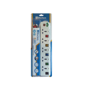 • Built-in surge protection for device safety • Multiple sockets to connect several devices at once • Individual switches for easy control