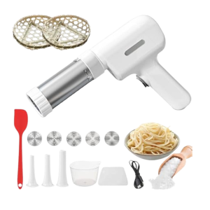 • Make noodles, murukku, and snacks easily at home • Multiple disc attachments for different shapes • Powerful and easy-to-use design