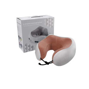 • Relieves neck pain and muscle tension • Soft cushion design for travel and home use • Easy control with simple on/off function