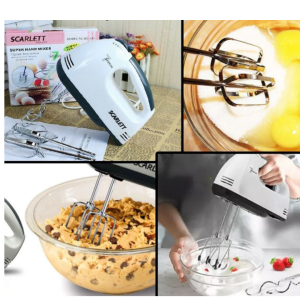 • 7 speed settings for versatile mixing needs • Powerful motor for quick and smooth results • Lightweight design for easy handling