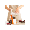 • Cuts vegetables into multiple shapes easily • Saves time with quick and efficient slicing • Easy to use and clean