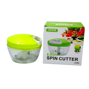 ???? Quickly chops vegetables, fruits & more ???? Simple hand-pull spinning mechanism ???? Easy to clean and convenient to store