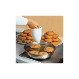 • Creates uniform donut shapes easily • Mess-free and clean operation • Saves time with quick dispensing design