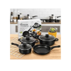 • All-in-one set for everyday cooking needs • Non-stick coating for easy cooking and cleaning • Durable design for long-lasting use