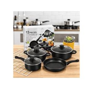 • All-in-one set for everyday cooking needs • Non-stick coating for easy cooking and cleaning • Durable design for long-lasting use