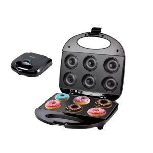 • Prepare multiple donuts at once • Non-stick surface for easy cleaning • Fast heating for quick results
