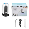• One-touch operation for easy water flow • USB rechargeable for convenience • Fits standard water bottles and cans