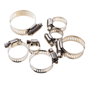 • Tight and secure grip to prevent leaks • Available in multiple sizes for versatile use • Rust-resistant metal for long-lasting durability
