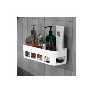 • Easy installation without drilling • Perfect for organizing bottles, cosmetics, and essentials • Waterproof and sturdy design
