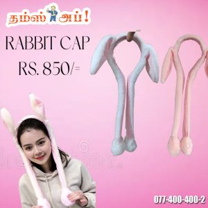 • ???? Adorable moving bunny ears – eye-catching design • ???? Soft & comfortable material – perfect for daily wear • ???? Great for parties, selfies & gifts