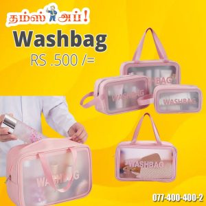 • ???? 3 different sizes – organize all your essentials بسهولة • ???? Transparent design – easily find what you need • ???? Travel-friendly & lightweight – perfect for trips