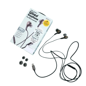 • Type-C connector for direct use with modern smartphones • High-quality digital audio for clear and rich sound • Built-in mic and control for calls and music