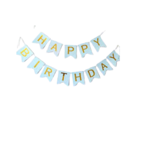 • Stylish lettering design for eye-catching decoration • Easy to hang for quick setup • Perfect for all birthday celebrations