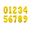 • Full set available from 0–9 numbers • Premium gold & silver shiny finish • Perfect for birthdays, anniversaries & events