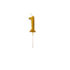 • Number “1” ideal for birthdays & milestones • Elegant gold design enhances cake look • Easy to use and perfect cake decoration item